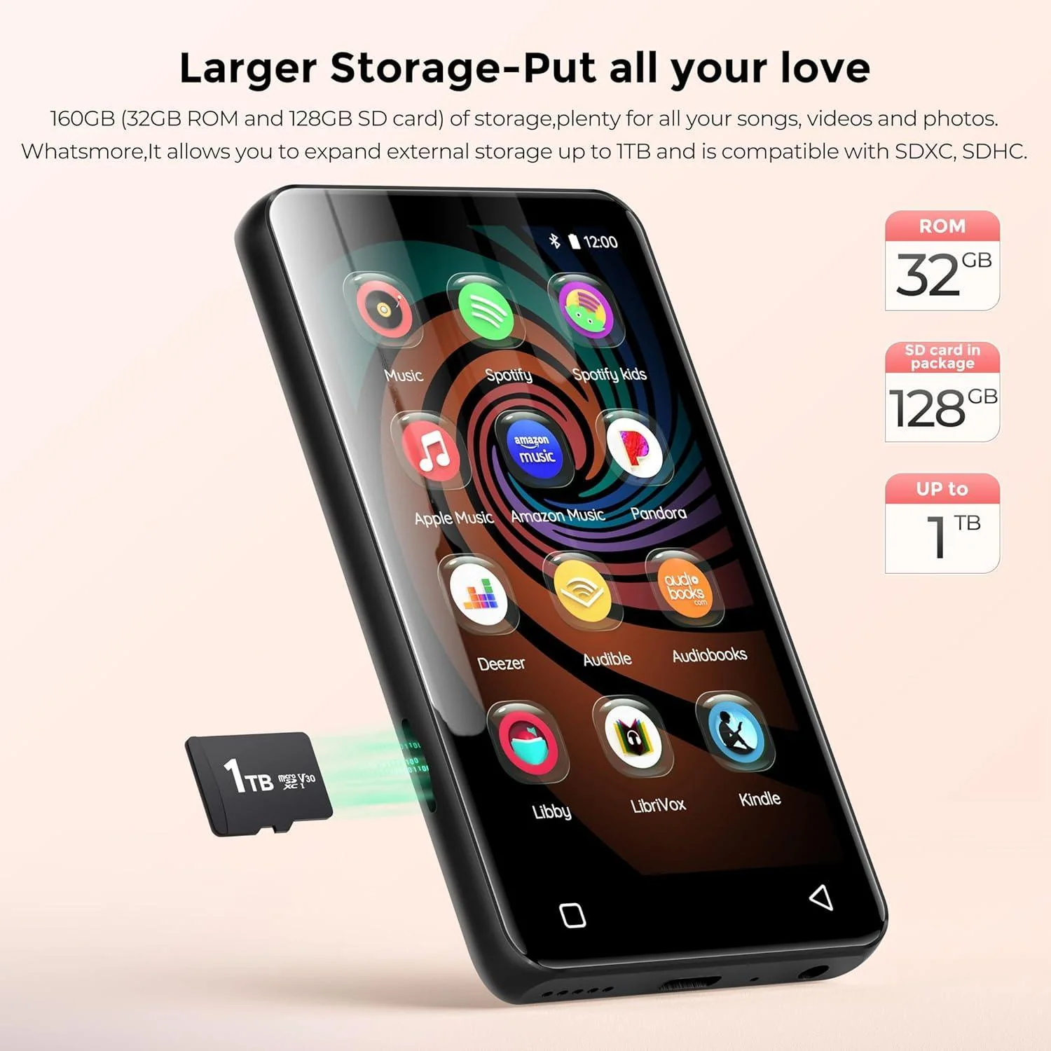 INNIOASIS G3 Streaming MP3 Player 【Supports Spotify, Pandora, and Amazon Music】 - Image 7